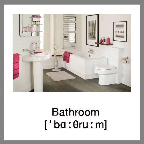 Bathroom-ˈbɑːθruːm