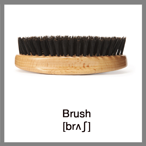 Brush-brʌʃ