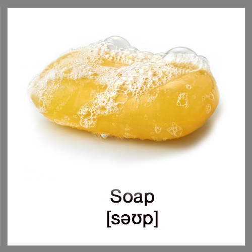 Soap-səʊp