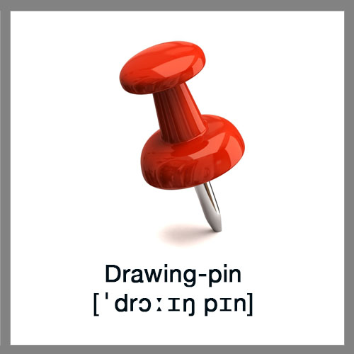 Drawing-pin