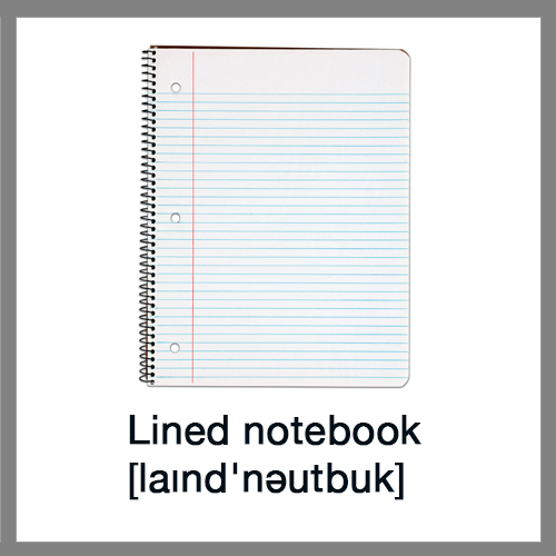 Lined-notebook