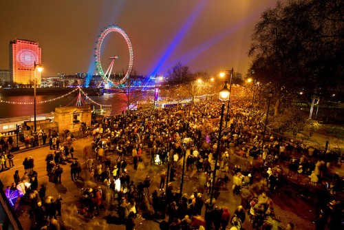 New Year's Eve in England