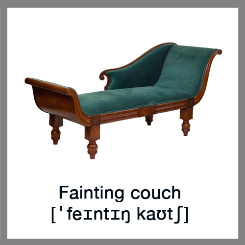 Fainting-couch