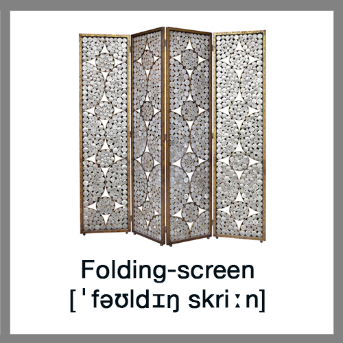 Folding-screen