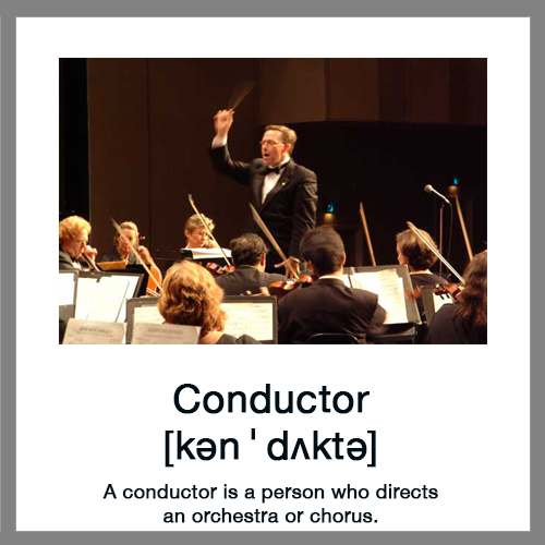 Conductor-kənˈdʌktə