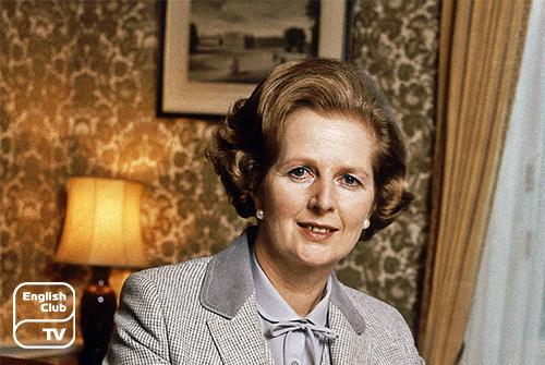 Iron Lady Margaret Thatcher