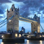 The Imposing Tower Bridge in London