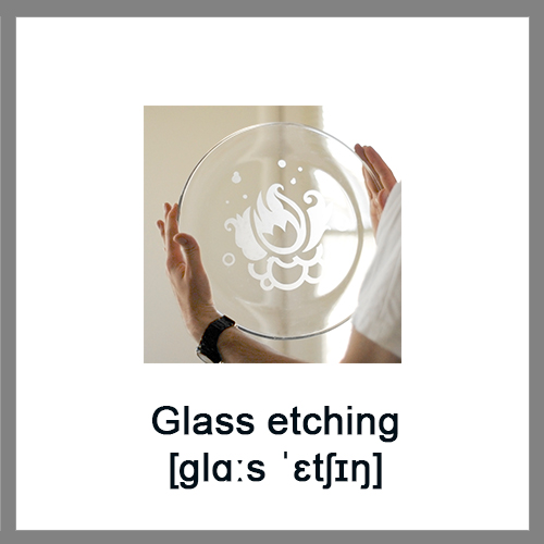Glass-etching