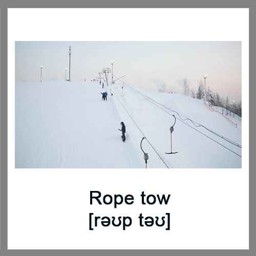 Rope-tow