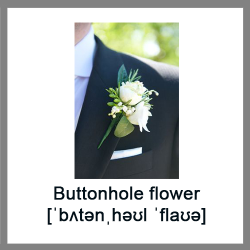 Buttonhole-flower