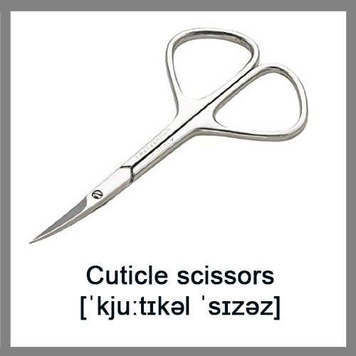 Cuticle-scissors