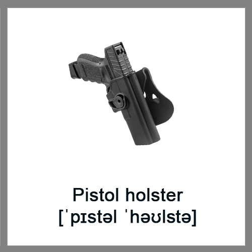 Pistol-holster